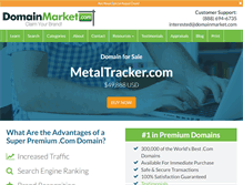 Tablet Screenshot of metaltracker.com